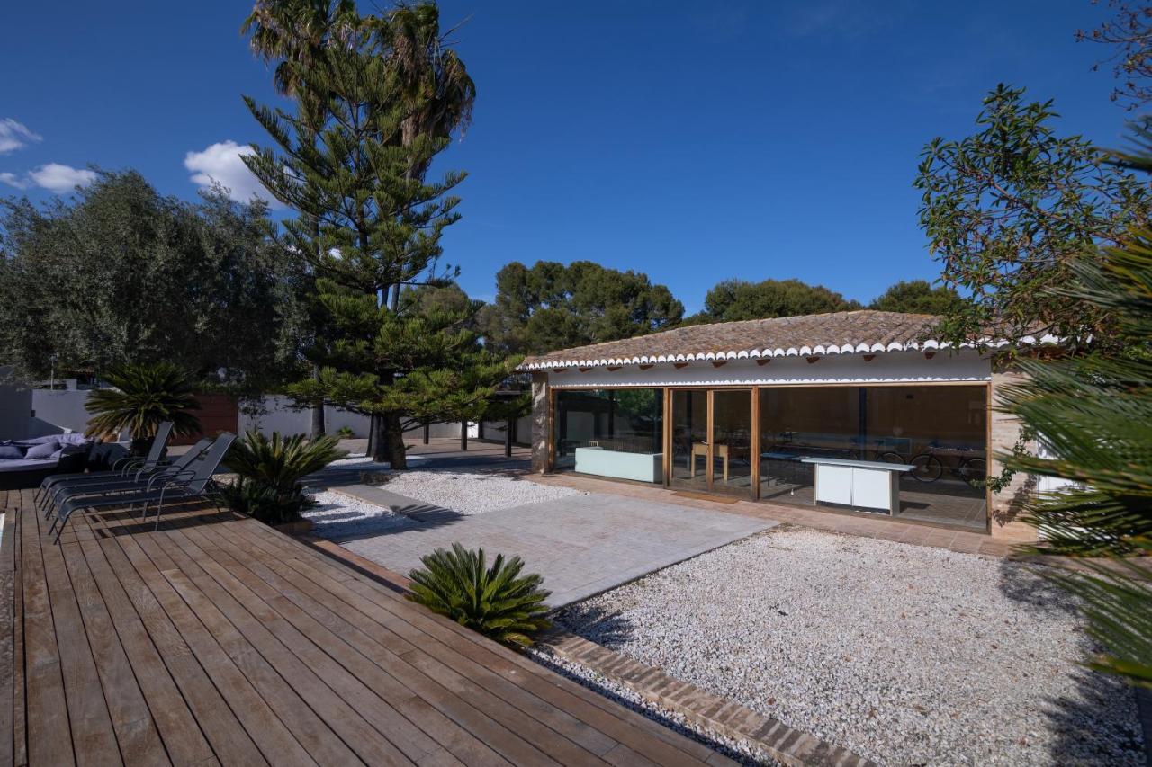 Villa Huerta 2, Paterna, Jacuzzi, Sauna 외부 사진