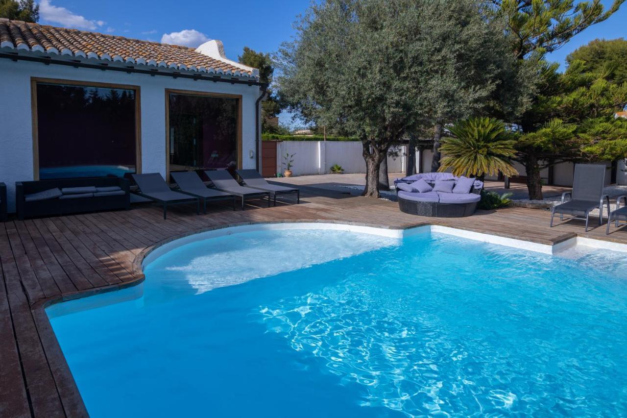 Villa Huerta 2, Paterna, Jacuzzi, Sauna 외부 사진