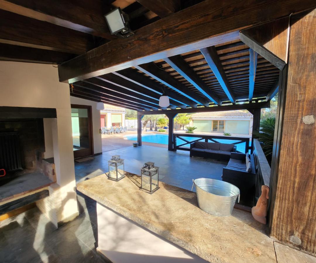 Villa Huerta 2, Paterna, Jacuzzi, Sauna 외부 사진